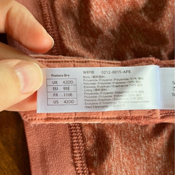 DELIMIRA Front Closure Posture Wireless Back Support Full Coverage Bra 42DX - Picture 2 of 8